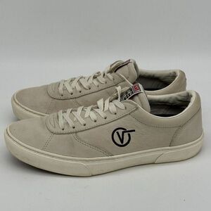 VANS Paradoxxx Leather Marshmallow Sneakers Unisex Gray Men 9.5‎ Women 11 721356